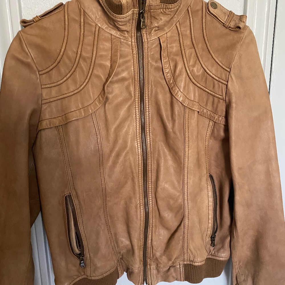 GUESS leather jacket